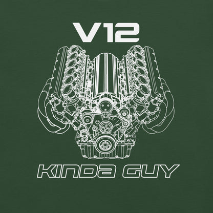 V12 Kinda Guy Tee — Marque automotive apparel