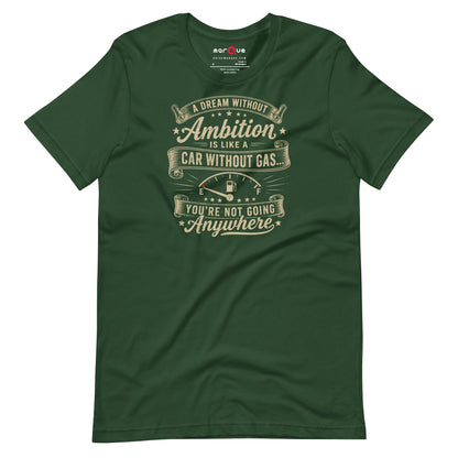 Ambition Tee, Forest front view — Marque automotive apparel