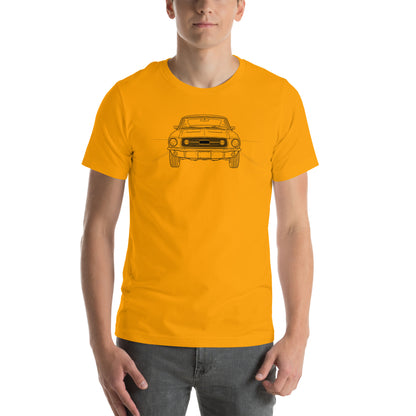Fastback Front-End Sketch Tee — Marque automotive apparel