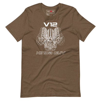 V12 Kinda Guy Tee — Marque automotive apparel