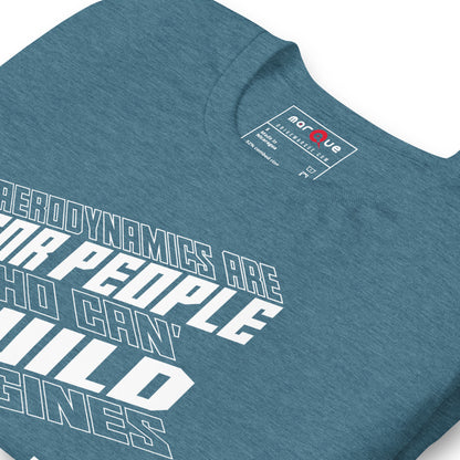 Engine Over Aero Tee — Marque automotive apparel
