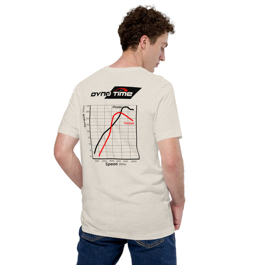 Dyno Time tuner pull graphic t-shirt — Marque