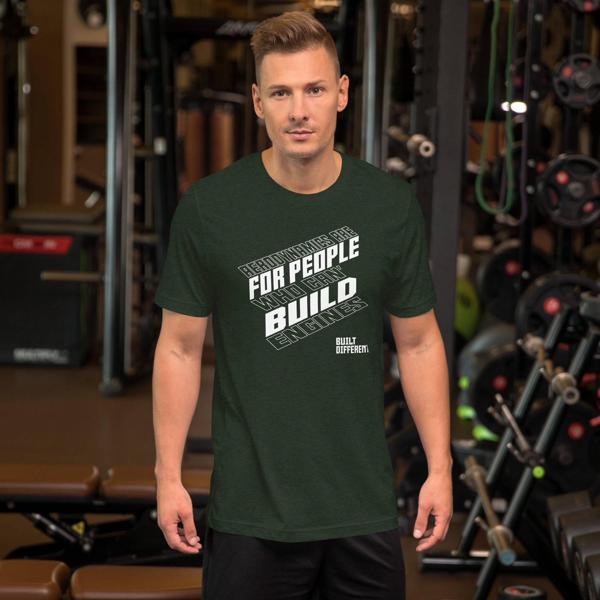 Engine Over Aero Tee — Marque automotive apparel
