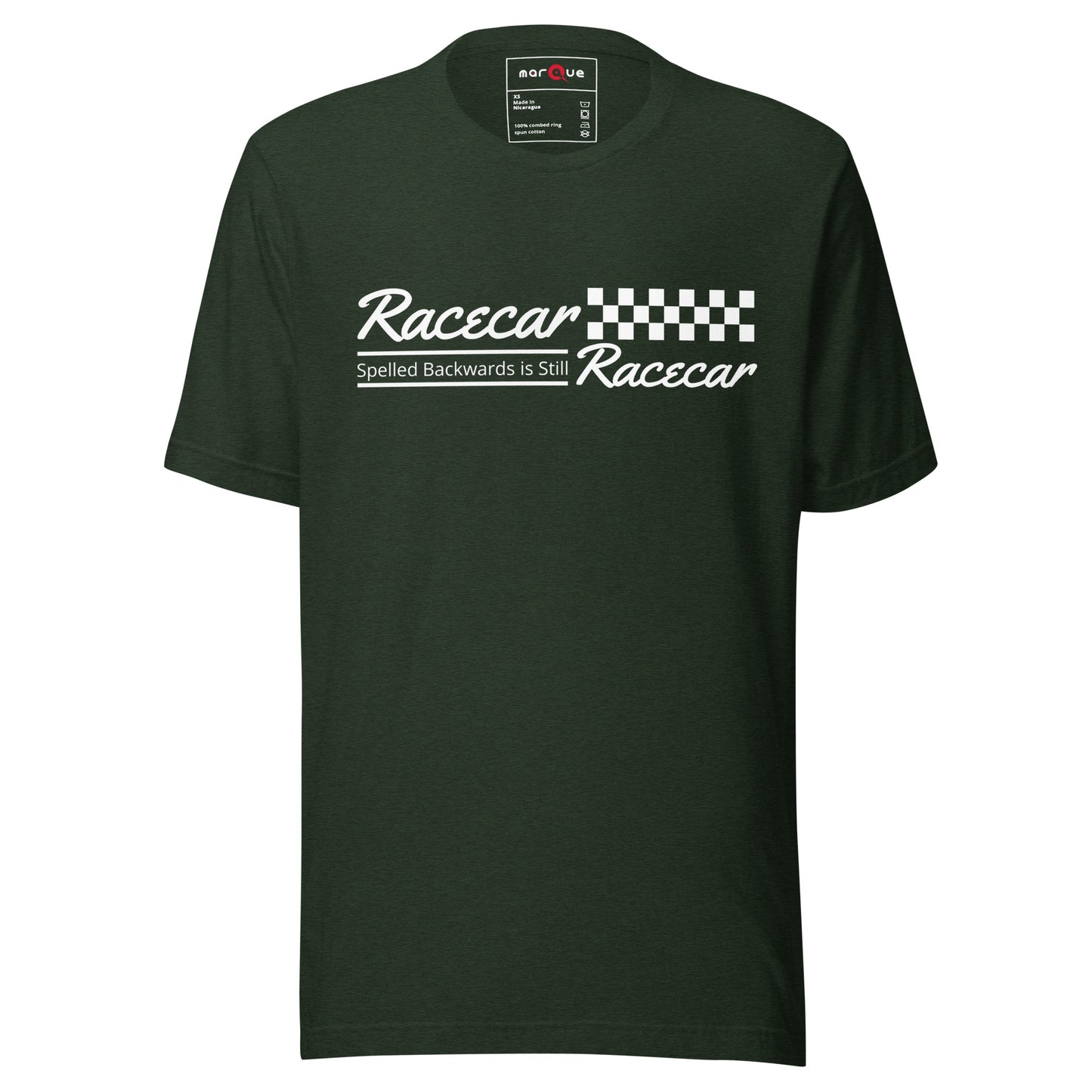 Racecar Backwards Is Still Racecar Tee