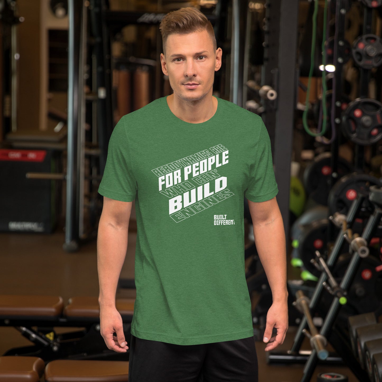 Engine Over Aero Tee — Marque automotive apparel