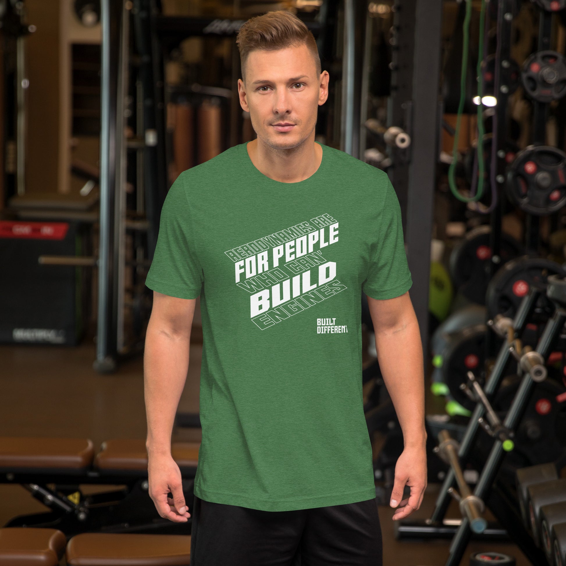 Engine Over Aero Tee — Marque automotive apparel