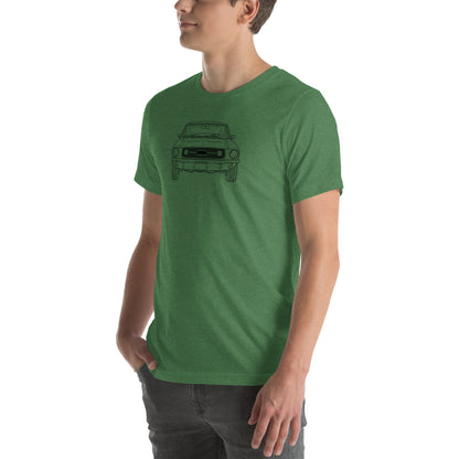 Fastback Front-End Sketch Tee — Marque automotive apparel