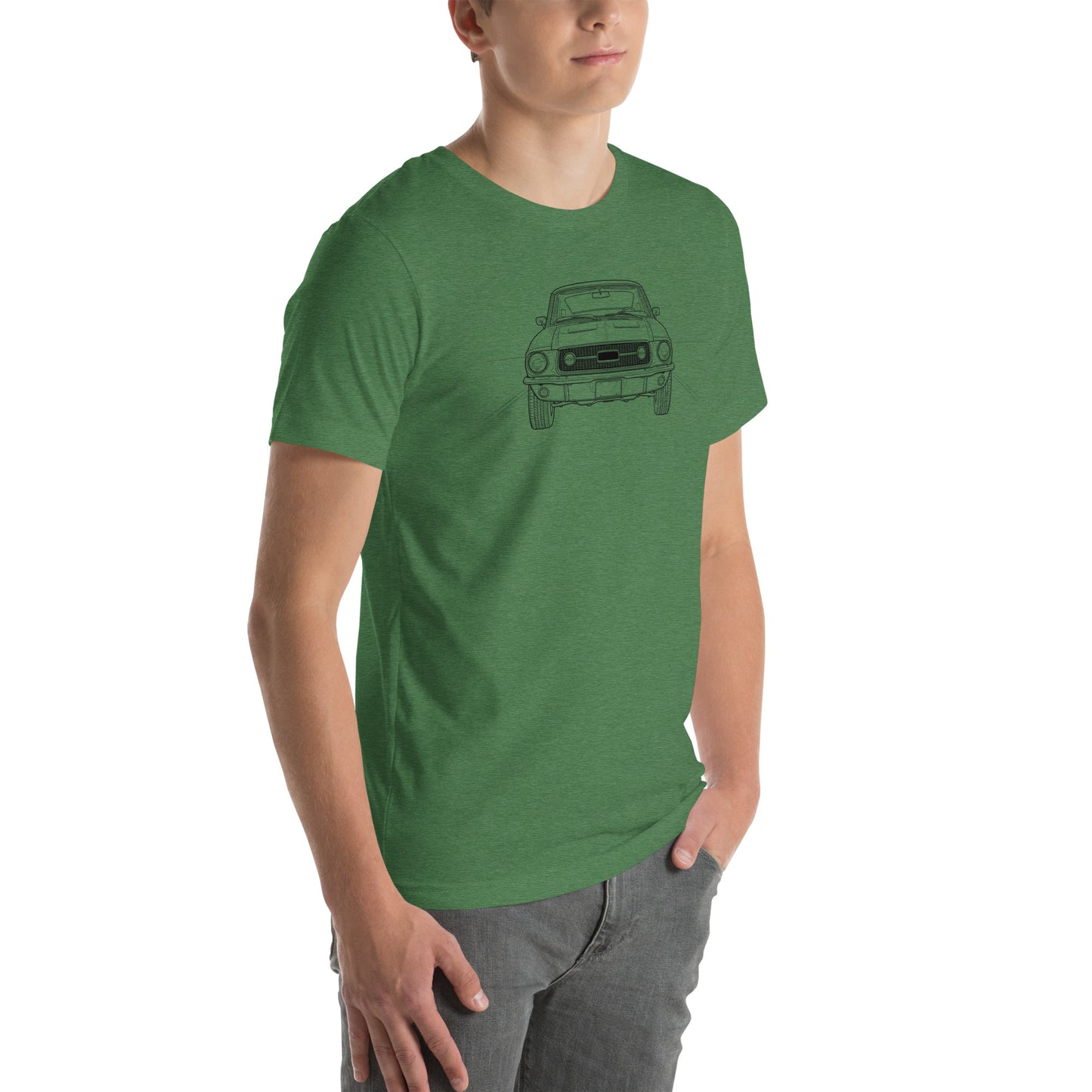 Fastback Front-End Sketch Tee — Marque automotive apparel