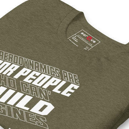 Engine Over Aero Tee — Marque automotive apparel