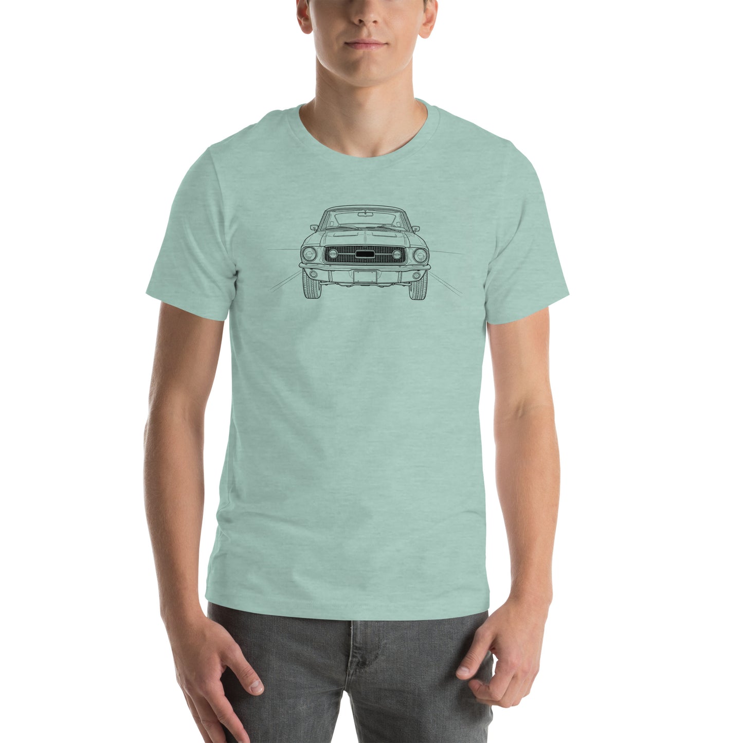 Fastback Front-End Sketch Tee — Marque automotive apparel