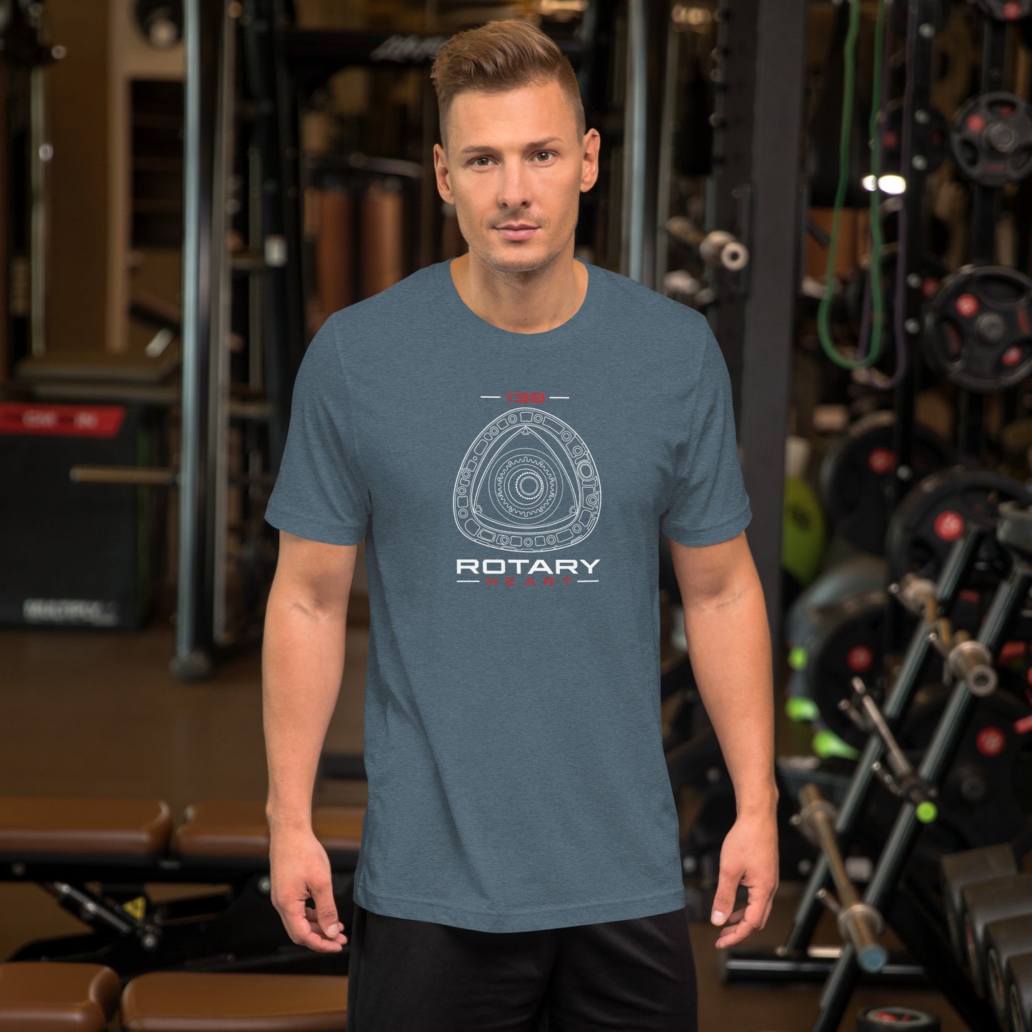 Rotary Heart Tee — Marque automotive apparel