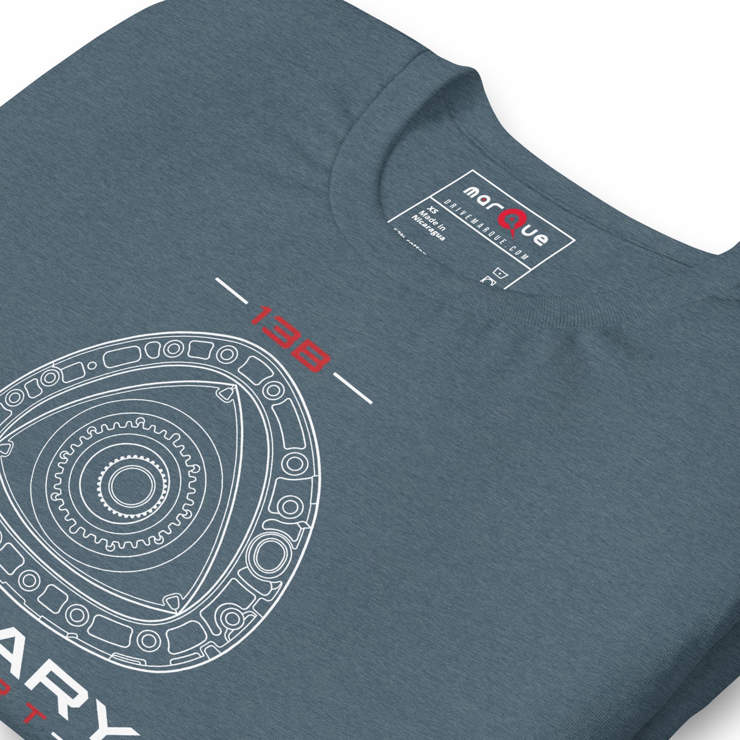 Rotary Heart Tee — Marque automotive apparel