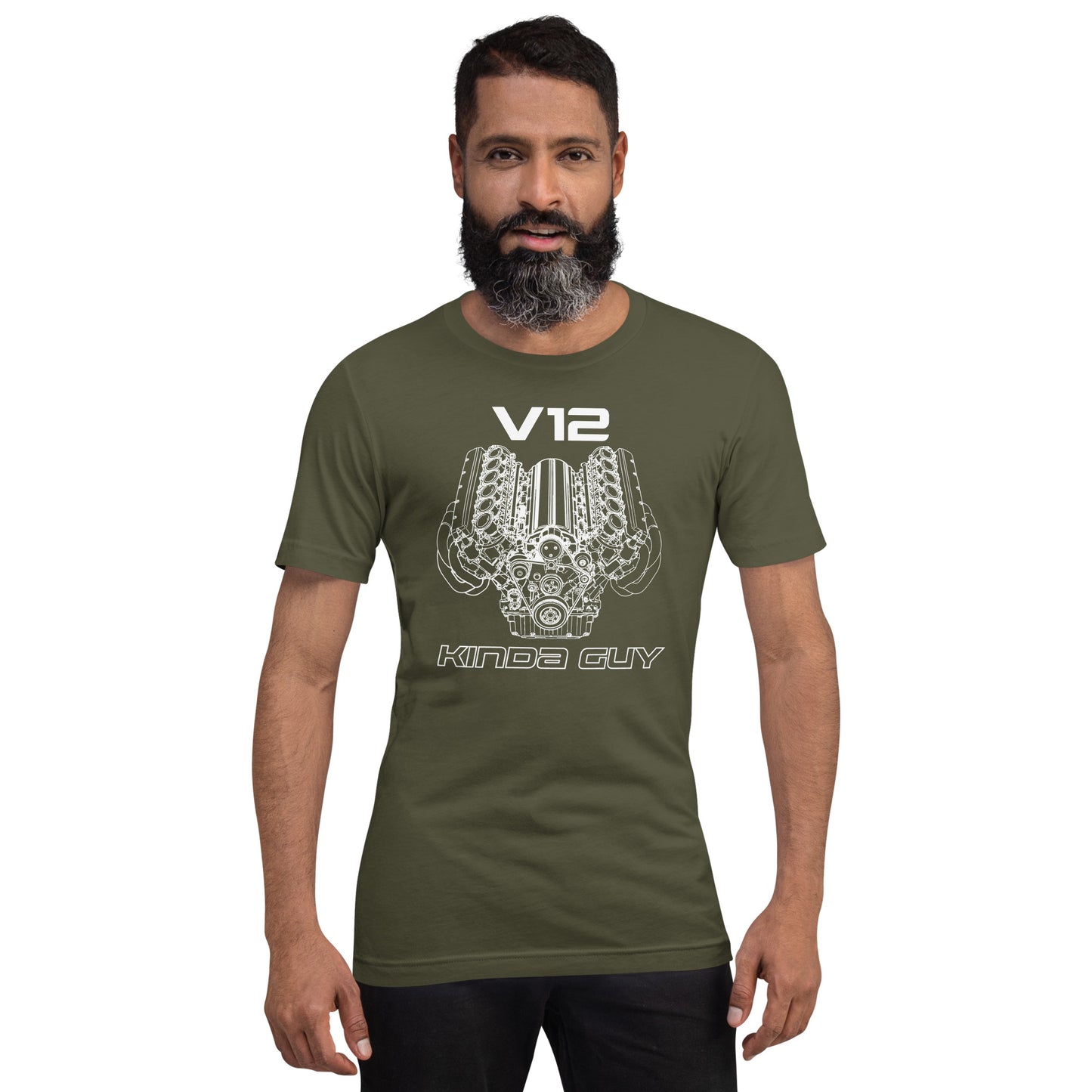 V12 Kinda Guy Tee — Marque automotive apparel