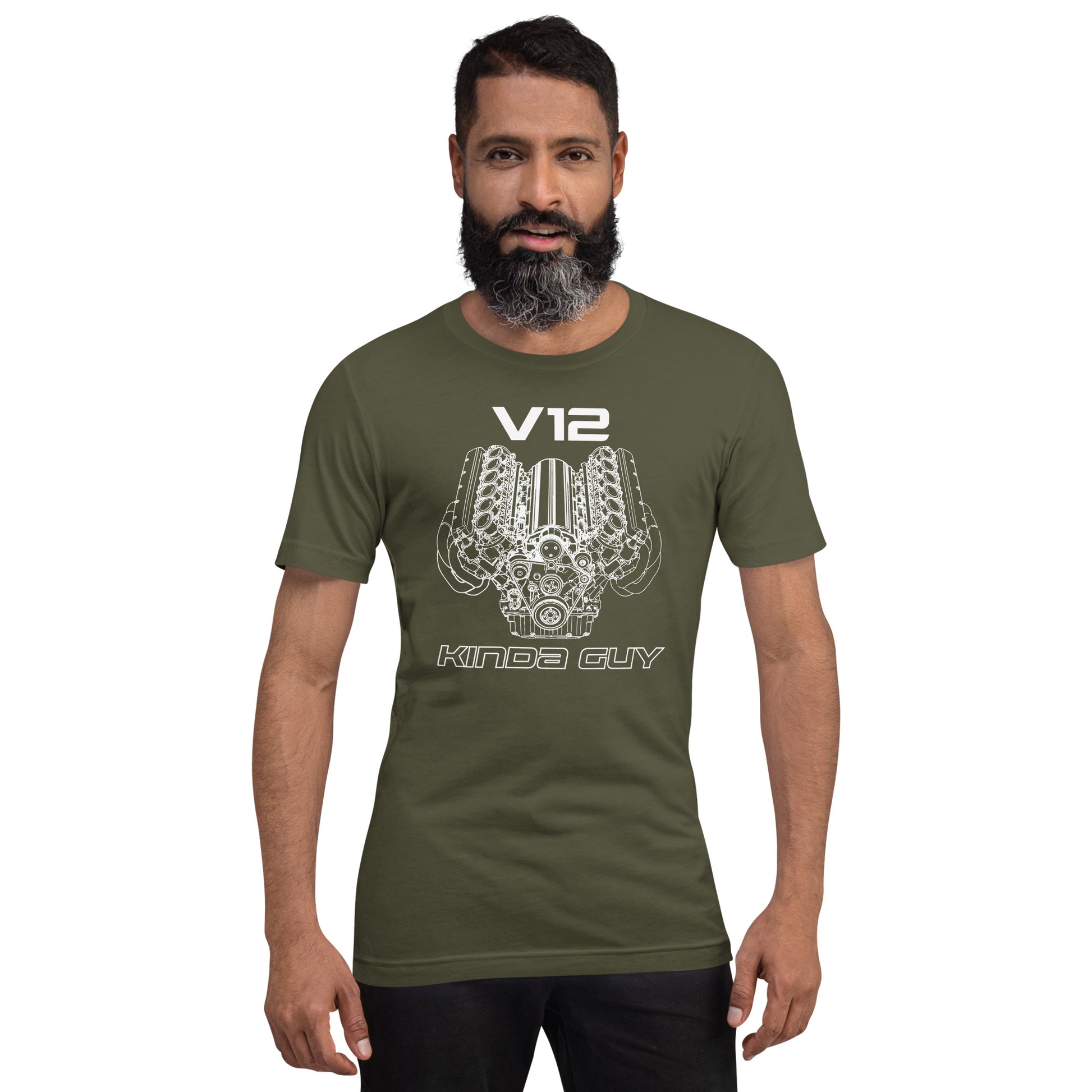 V12 Kinda Guy Tee — Marque automotive apparel