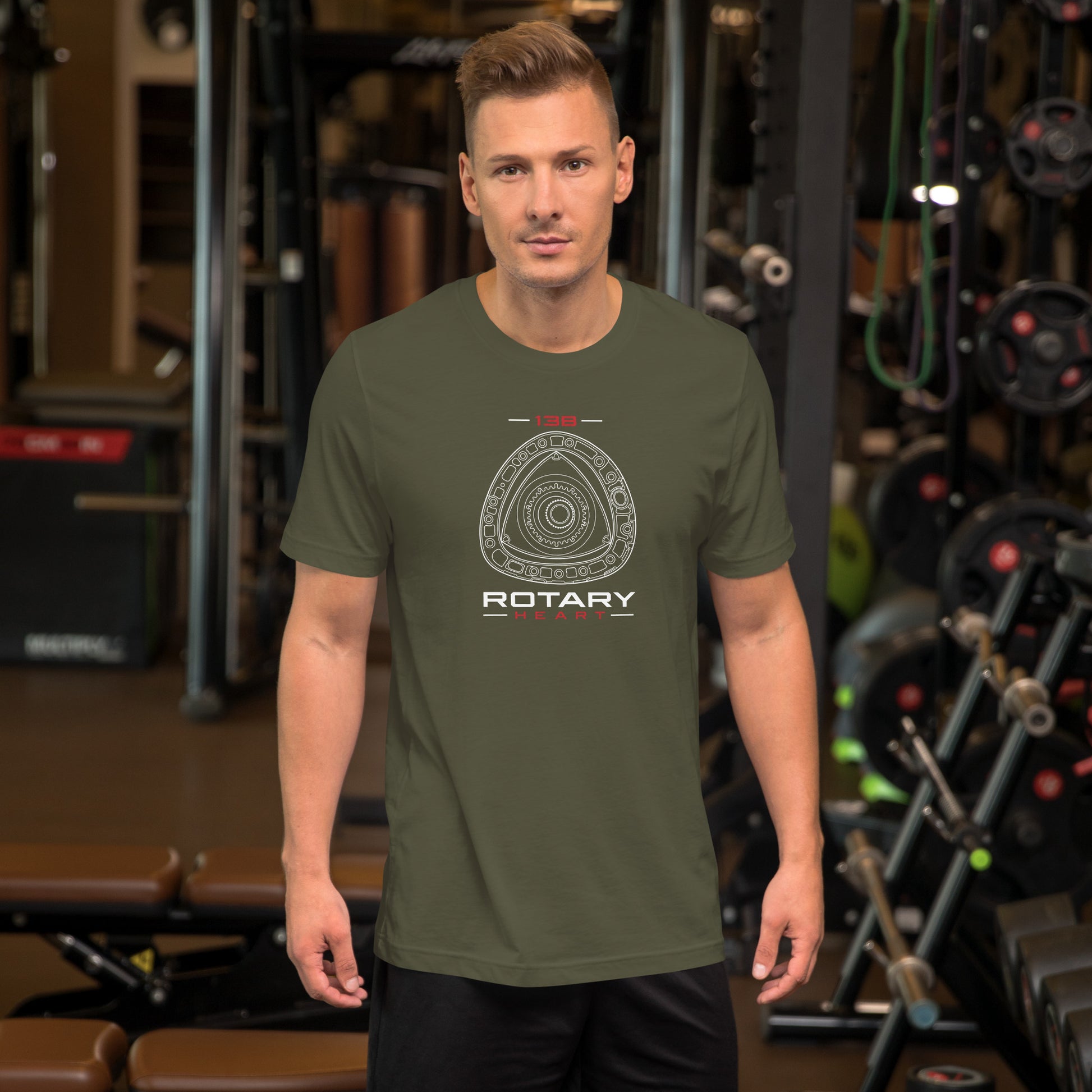 Rotary Heart Tee — Marque automotive apparel