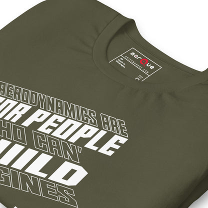 Engine Over Aero Tee — Marque automotive apparel