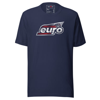 Euro car culture wordmark graphic t-shirt — Marque