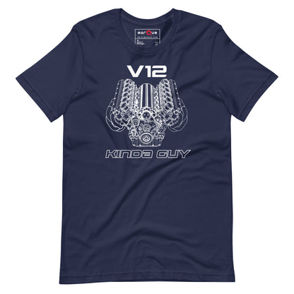 V12 Kinda Guy Tee — Marque automotive apparel