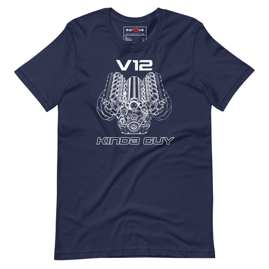 V12 Kinda Guy Tee — Marque automotive apparel