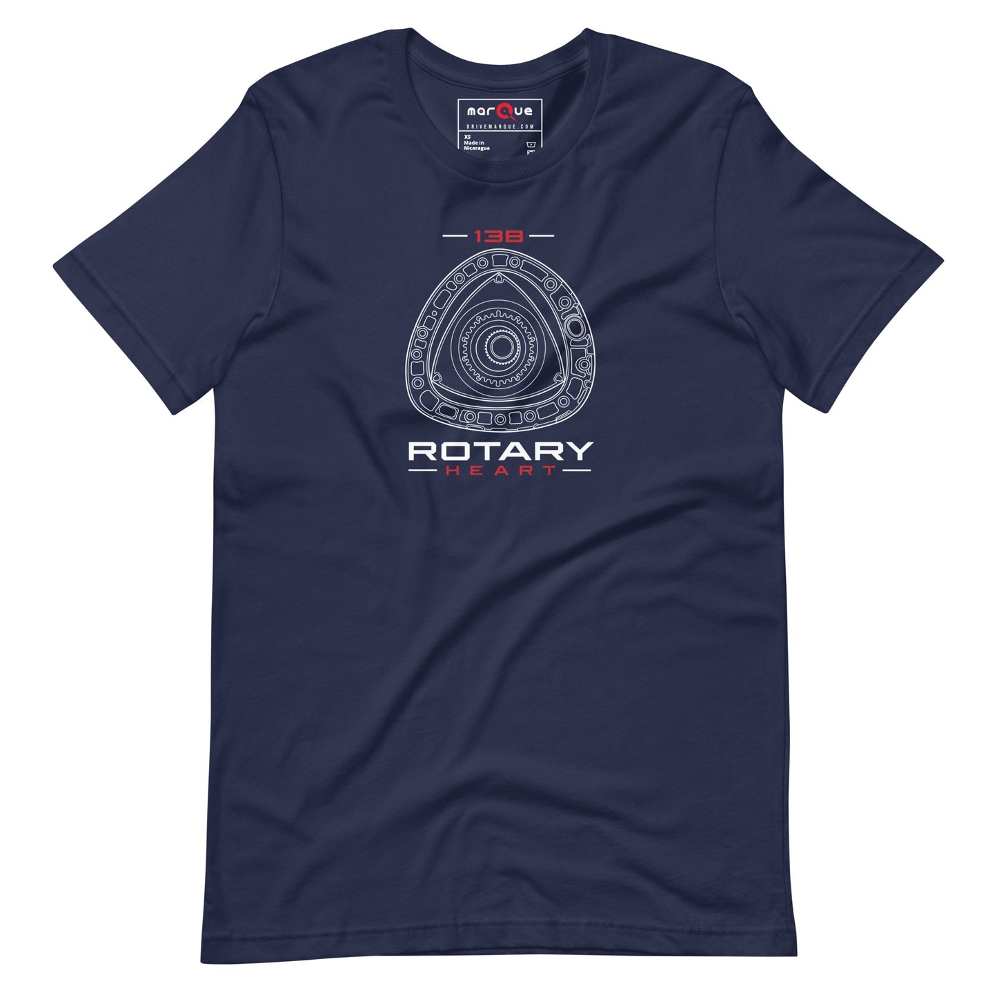 Rotary Heart Tee — Marque automotive apparel