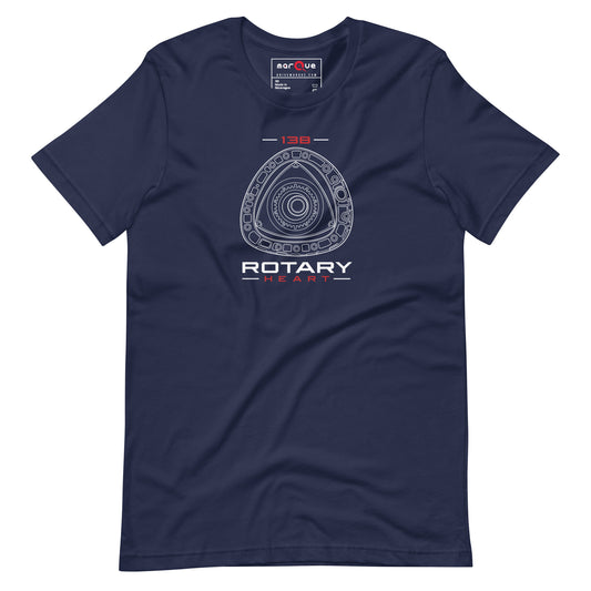 Rotary Heart Tee — Marque automotive apparel