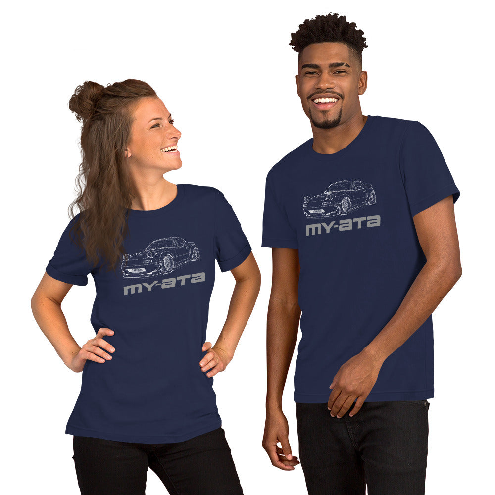 My-ATA Tee — It's Not Yours graphic t-shirt, Navy front view (3) — Marque automotive apparel
