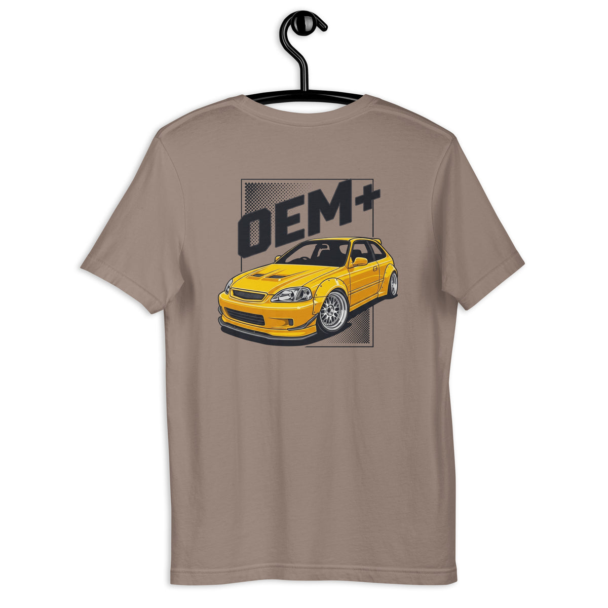 OEM+ tee, Pebble back view — Marque automotive apparel (2)
