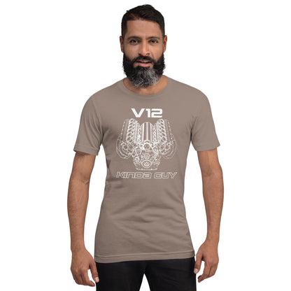V12 Kinda Guy Tee — Marque automotive apparel
