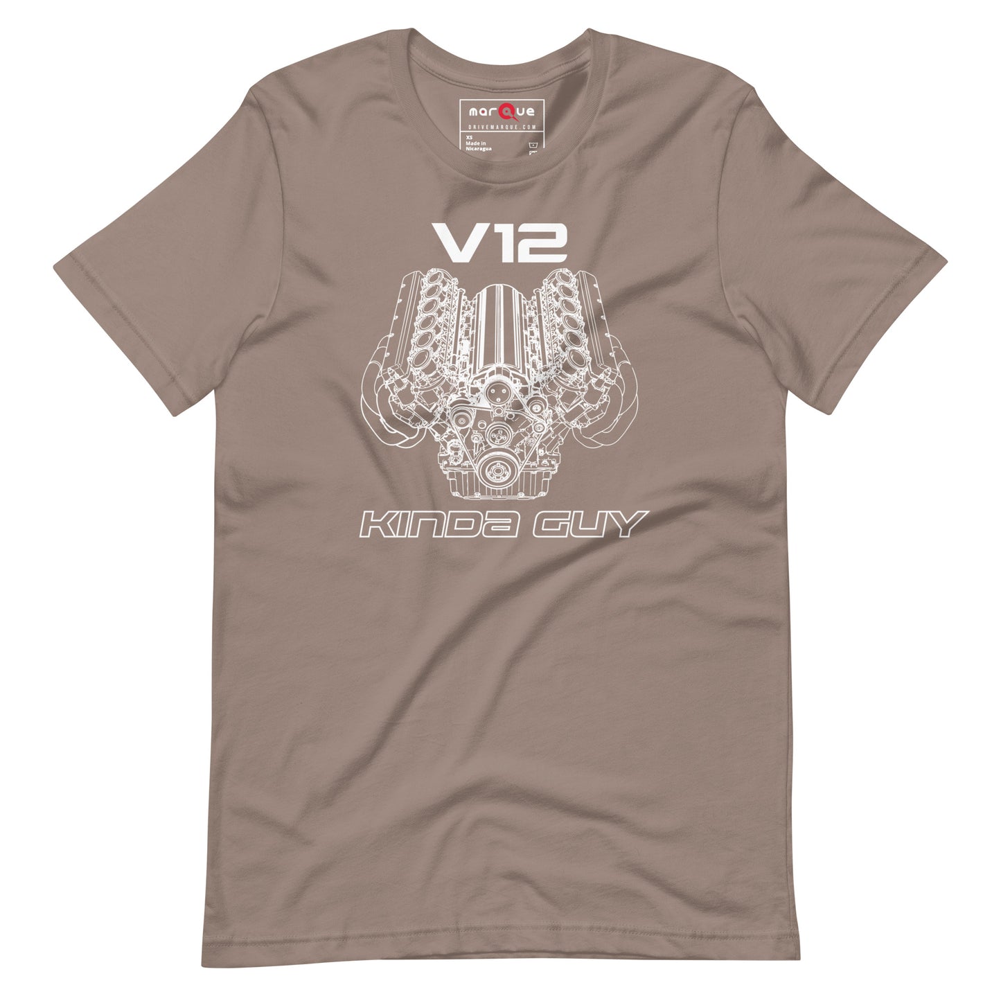 V12 Kinda Guy Tee — Marque automotive apparel