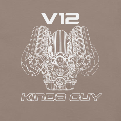 V12 Kinda Guy Tee — Marque automotive apparel