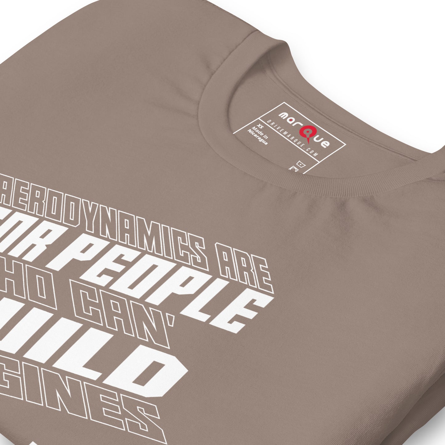 Engine Over Aero Tee — Marque automotive apparel