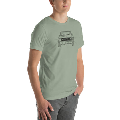 Fastback Front-End Sketch Tee — Marque automotive apparel