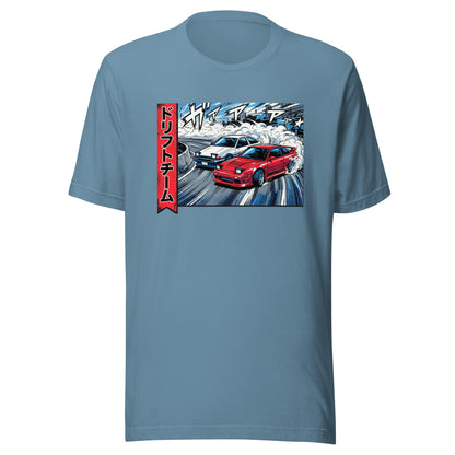 JDM drift Japanese tuner car streetwear graphic t-shirt — Marque
