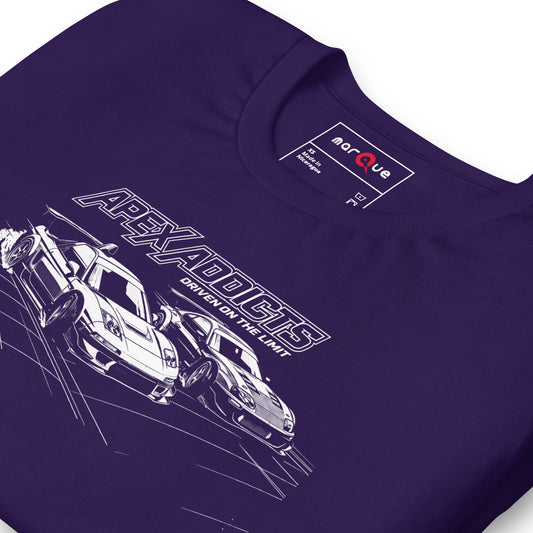 Apex Addicts JDM drift graphic t-shirt — Marque