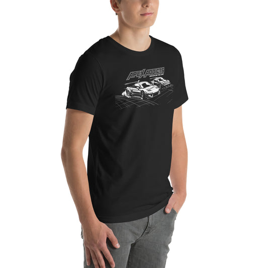 Apex Addicts JDM drift graphic t-shirt — Marque