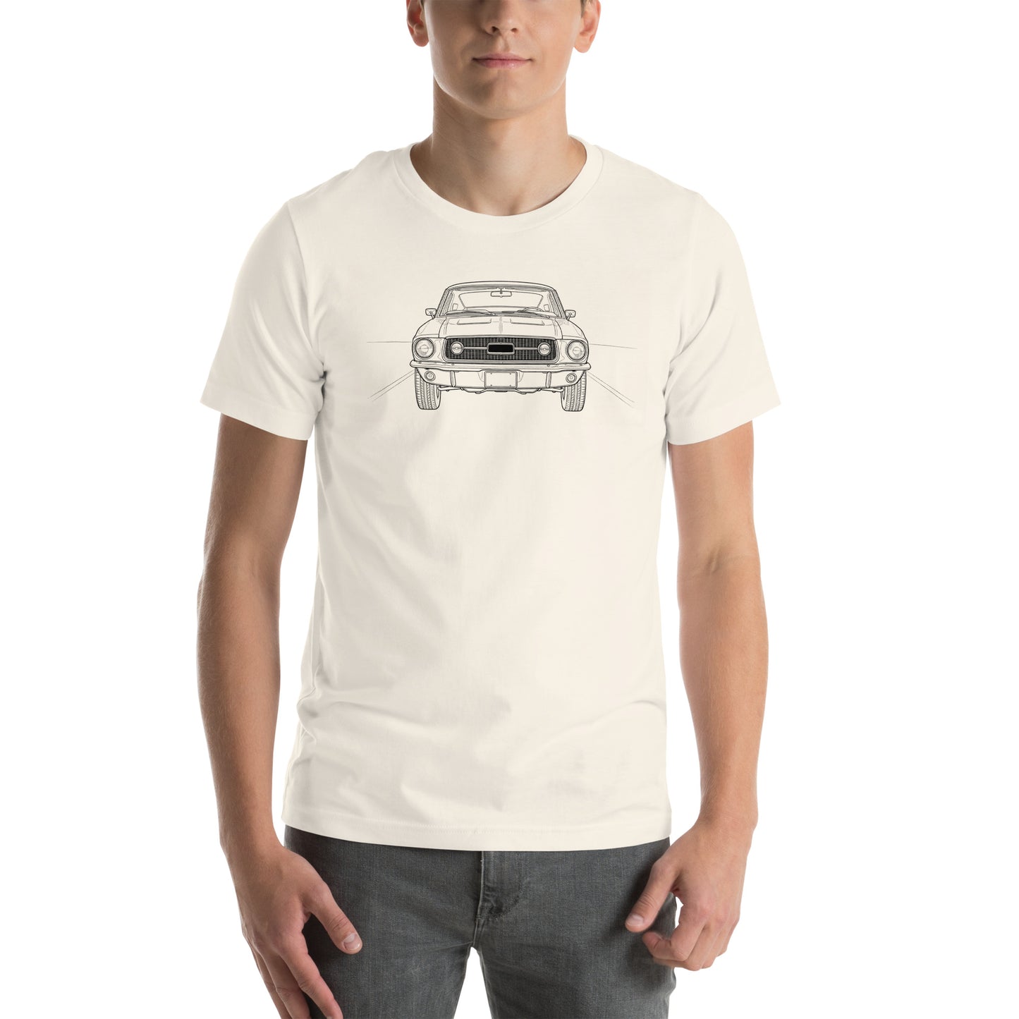 Fastback Front-End Sketch Tee — Marque automotive apparel