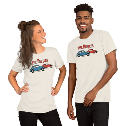 Four of a Kind Tee — Air-Cooled Flat-Four graphic t-shirt, Vintage White front view (3) — Marque automotive apparel