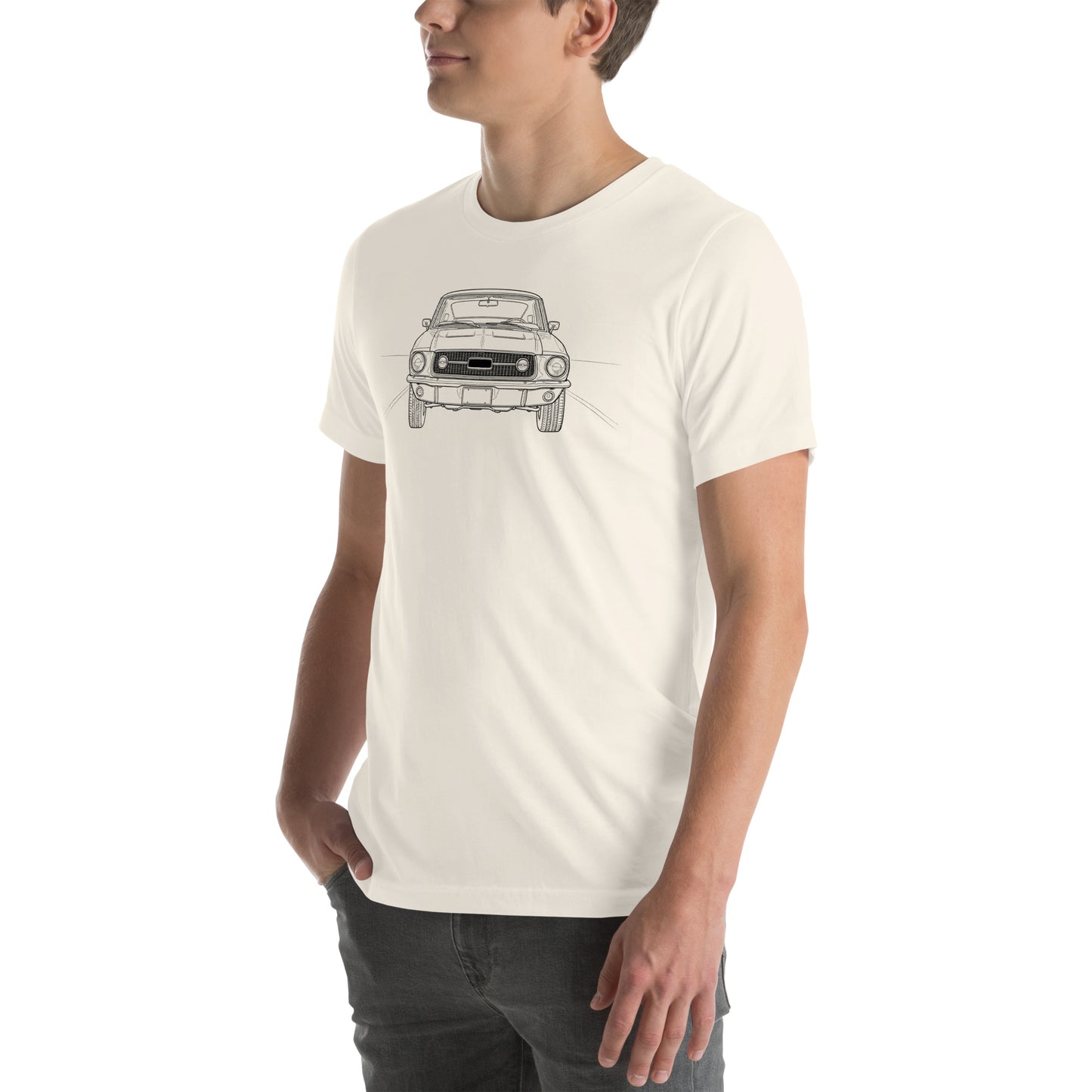 Fastback Front-End Sketch Tee — Marque automotive apparel