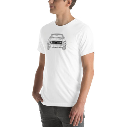 Fastback Front-End Sketch Tee — Marque automotive apparel