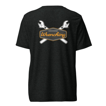 Weekend Wrenching Tri-Blend Tee — Marque automotive apparel